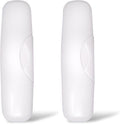 RADIUS Toothbrush Travel Case for Big Brush/Original/Scuba Brushes, BPA-Free Recycled Plastic, Portable for Bathroom, School, Home, Camping - White (ONLY fits the Big Brush/Original/Flex/SCUBA)