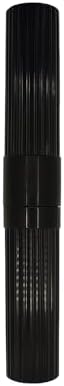American Comb Toothbrush Holder - Black, Made in USA, with Ventilation Holes, for Toothbrush Covers, Toothbrush Holder, Toothbrush Soft, Durable Design, Hygienic Bathroom Accessory