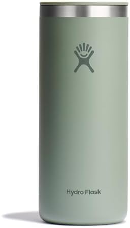 Hydro Flask Travel Coffee Cup – Insulated Stainless Steel, Non-Spill, Leak Resistant to-Go Coffee Tumbler 20 Oz Agave Green