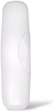 RADIUS Toothbrush Travel Case for Big Brush/Original/Scuba Brushes, BPA-Free Recycled Plastic, Portable for Bathroom, School, Home, Camping - White (ONLY fits the Big Brush/Original/Flex/SCUBA)