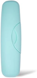 RADIUS Toothbrush Travel Case for Big Brush/Original/Scuba Brushes, BPA-Free Recycled Plastic, Portable for Bathroom, School, Home, Camping - Mint (ONLY fits the Big Brush/Original/Flex/SCUBA)