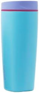 Owala SmoothSip Slider Insulated Stainless Steel Coffee Tumbler, Reusable Iced Coffee Cup, Hot Coffee Travel Mug, BPA Free 20 oz, In Bloom