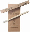 Children's Natural Bristle Toothbrush [4-Pack], Castor Bristles, 100% Biodegradable, Plant Based Bristles and Bamboo Handle