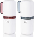 Toothbrush Travel Case,Toothbrush Holder and Rinse Cup with Handle Travel Toothbrush Holder,Multifunctional Toothbrush Cup,Large Capacit Travel Toothbrush Holder with Mouthwash Cup(Purple+Blue)