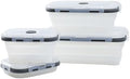 Collapsible Silicone Container Set 4 pc