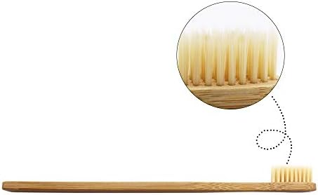 DR PERFECT Natural Bamboo Toothbrush Soft Bristles for Adults Pack of 12