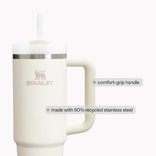 STANLEY Quencher H2.0 Flow State Tumbler, 40 oz, Peony