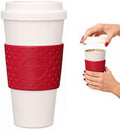 Copco Acadia Travel Mug, 16-Ounce, Cherry Red