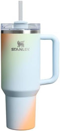 STANLEY Quencher H2.0 Flow State Tumbler, 40 oz, Sunrise Spiral