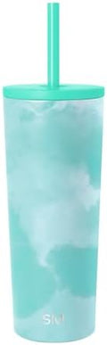 Simple Modern Iced Coffee Tumbler, Insulated | 24oz | Tie Dye
