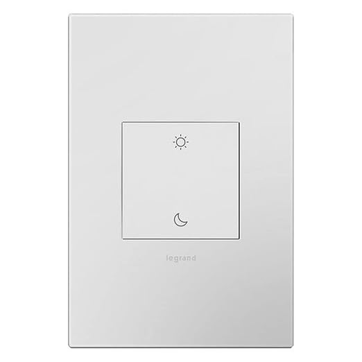 Legrand adorne with Netatmo Wireless Wake/Sleep Smart Switch Scene Controller