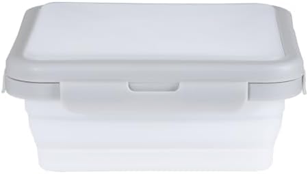 Reusable Silicone Food Storage Container with Lid Avocado Saver(6.5 cups/0.4 gal), Onion Keeper, Silicone Kitchen Organizers for Fridge