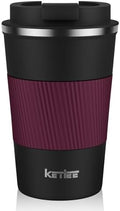 KETIEE Travel Mug 12oz, Insulated Coffee Mug with Leakproof Lid, Travel Coffee Mug Vacuum Stainless Steel Double Walled Reusable Coffee Cup for Hot and Iced Coffee Tea Water