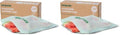 Compostic Compostable Gallon Bags (100 Count) Bulk Pack — Resealable Zip-Seal, Plant-Based, Home Compostable, Freezer Safe, BPA-Free, Non-Toxic, GMO-Free Food Storage Bags (Pack of 2)