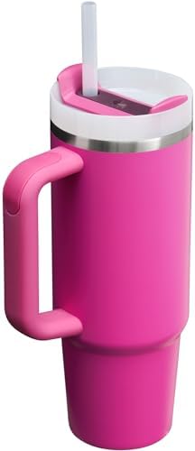 STANLEY Quencher H2.0 Flow State Tumbler, 30 oz, Fuchsia