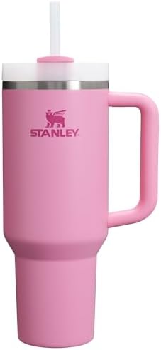 STANLEY Quencher H2.0 Flow State Tumbler, 40 oz, Peony