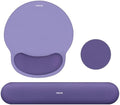MOSISO Wrist Rest Support for Mouse Pad&Keyboard Set, Imperial Purple