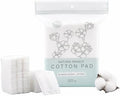 222-Pack 100% Pure Cotton Makeup Remover Pads | Soft, Hypoallergenic & Lint-Free Facial Rectangle for Sensitive Skin | Reusable, Double-Sided with Reinforced Edges | Makeup Skincare(222 Count)