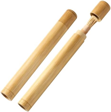 Toothbrush Holder Compatible with Miswak,2Packs Bamboo