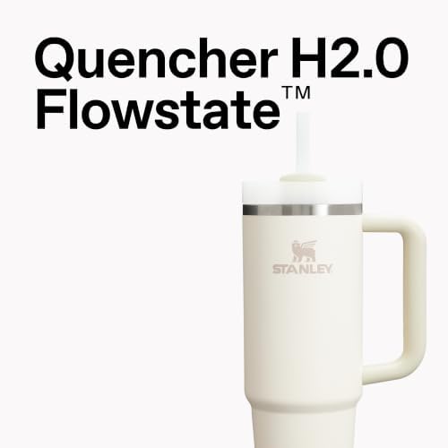 STANLEY Quencher H2.0 Flow State Tumbler, 30 oz, Sunrise Spiral