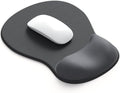 ErgoComfort Gel Wrist Rest Mouse Pad-Ergonomic Office Mousepad with Wrist Support-Non-Slip, Design Desk Accessories Mat for Home&Game Decor (04Graphite Glide)