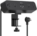 Mifaso PD30W Desk Clamp Power Strip, Surge Protector, Fast Charging Station