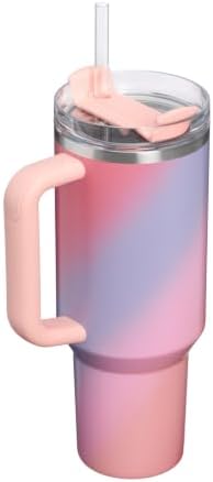 STANLEY Quencher H2.0 Flow State Tumbler, 40 oz, Sunset Spiral