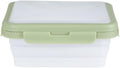 Reusable Silicone Food Storage Container with Lid Avocado Saver(6.5 cups/0.4 gal), Onion Keeper, Foldable Silicone Kitchen Organizers for Fridge
