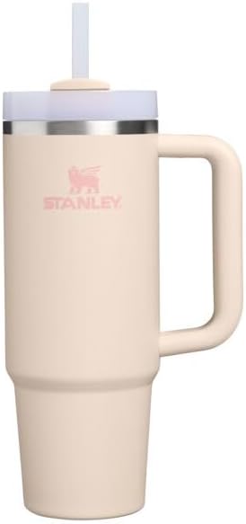 STANLEY Quencher H2.0 Flow State Tumbler, 30 oz, Champagne