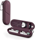 ProCase Toothbrush Travel Case for Oral-B/Oral-B Pro 1000 1500 5000 7000 7500 6000 9600/Philips Sonicare 4100 5100 1100 6100 5300 Oral-B iO Electric Toothbrush Portable Hard Container -Plum