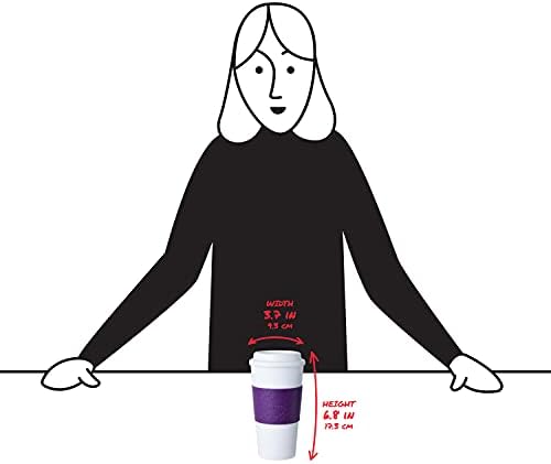 Copco Acadia Insulated Travel Mug with Lid, 16 Oz - Plum