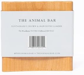 Eco-Friendly Self-Draining Soap Dish for Shampoo & Conditioner Bars – Handmade in USA Natural Alder Wood Bar Holder & Drying Tray, Sustainable, Biodegradable, Plastic-Free, Beautiful & Functional