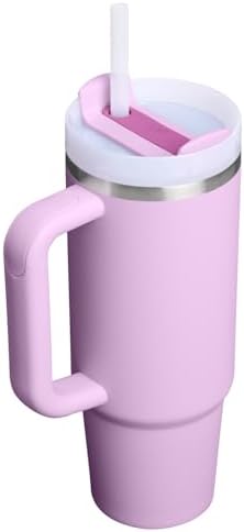 STANLEY Quencher H2.0 Flow State Tumbler, Soft Orchid, 30 Ounces (Pack of 12)