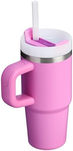 STANLEY Quencher H2.0 Flow State Tumbler, 14 oz, Peony