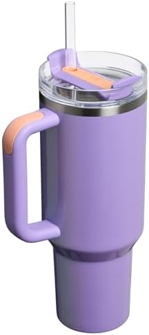 STANLEY Quencher H2.0 Flow State Tumbler, 40 oz, Periwinkle Shimmer