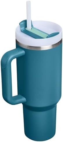 STANLEY Quencher H2.0 Flow State Tumbler, 40 oz, Coastal Teal