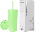 Simple Modern Iced Coffee Tumbler, Insulated | 20oz | Green