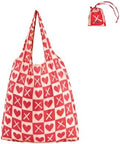Stelle Lightweight Reusable Grocery Bag with Handles Ripstop Nylon Foldable Tote Shopping Bags for Travel and Groceries