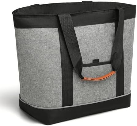 Insulated Cooler Bag Reusable Grocery Tote Bags Transport Large Lunch Box for Women