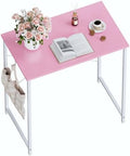 Pamray 23 Inch Computer Desk for Small Spaces, Home Office Work Desk with Headphone Hook, Small Office Desk Study Writing Table