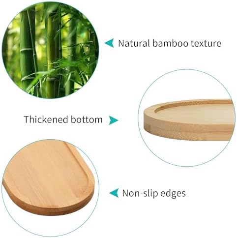 1Pc Bamboo soap Dispenser Tray, Bathroom Countertop Tray Kitchen Trays Sink Dresser Jewelry Ring Dish, Comestic Holder Bathtub Organizer, Ideal for Jewelry, Cosmetics, and Small Items (1)