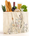 Miss Adola Cute Extra Large Canvas Grocery Tote Bag