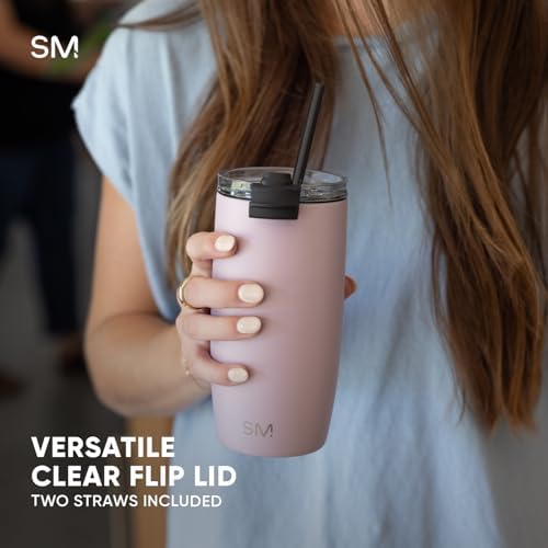 Simple Modern Travel Coffee Mug with Lid | 16oz | Black