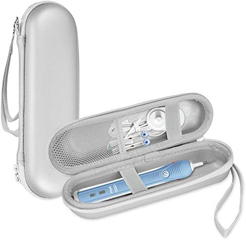 ProCase Toothbrush Travel Case for Oral-B & Sonicare -Silver