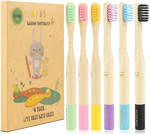 Kids Toothbrush 6 Pack, Soft Bristle Toothbrush for Child Baby Toddler
