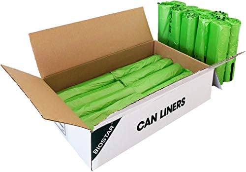 Reli. Biodegradable 16-25 Gallon Trash Bags | 500 Count Bulk | Green