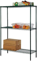 Omega 30" Deep x 72" Wide x 54" High 3 Tier Freezer Starter Shelving Unit
