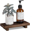Bathroom Tray Farmhouse Decor Kitchen Soap Holder, 8.7" * 3.6" Walnut