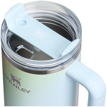 STANLEY Quencher H2.0 Flow State Tumbler, 40 oz, Sunrise Spiral