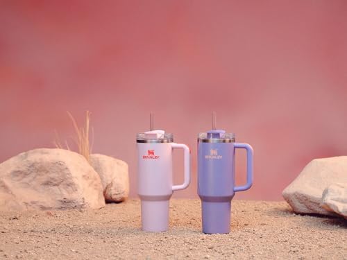 STANLEY Quencher H2.0 Flow State Tumbler, 40 oz, Periwinkle Shimmer